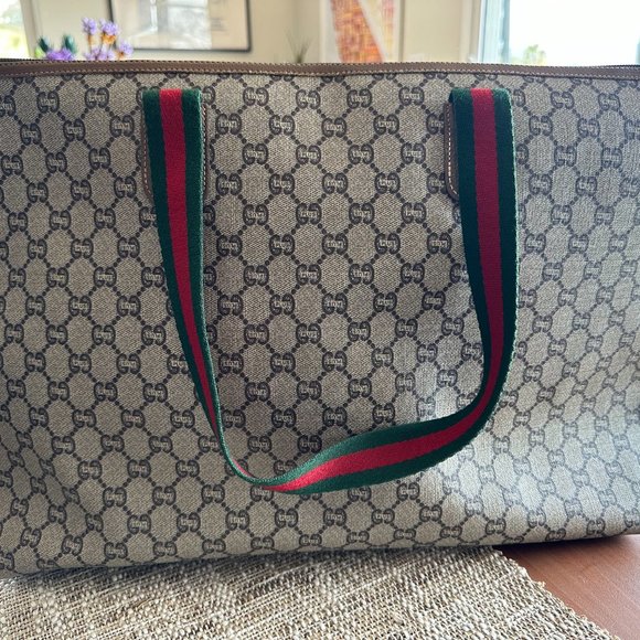 Vintage Gucci Plus Tote Bag - Picture 5 of 8